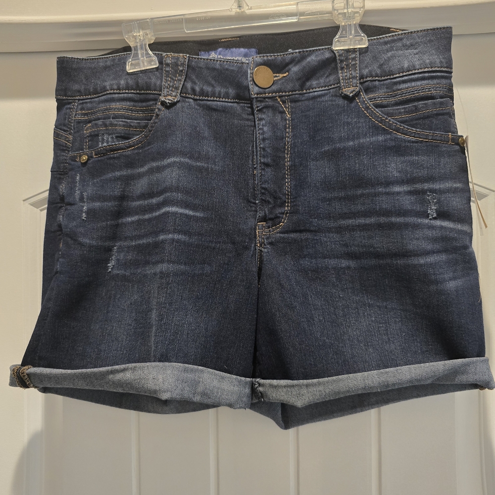 Democracy Dark Blue Jean Shorts